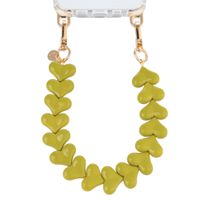 Selencia Lova Herz-Handgelenkbande - Olive Dust