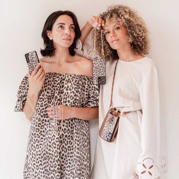 Dutchies Back Cover mit Kartenfach Apple iPhone 15 - Leo