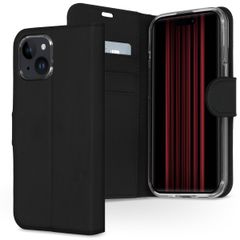 Accezz Wallet TPU Klapphülle Apple iPhone 15 - Schwarz