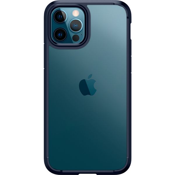 Spigen Ultra Hybrid™ Case für iPhone 12 (Pro) - Dunkelblau