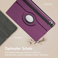 imoshion 360° drehbare Klapphülle Apple iPad Air 11 Zoll (2026) M4 / (2025) M3 / (2024) M2 / Air 5 (2022) / Air 4 (2020) / Pro 11 (2018/2020) - Violett