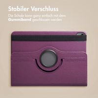 imoshion 360° drehbare Klapphülle Apple iPad Air 11 Zoll (2026) M4 / (2025) M3 / (2024) M2 / Air 5 (2022) / Air 4 (2020) / Pro 11 (2018/2020) - Violett