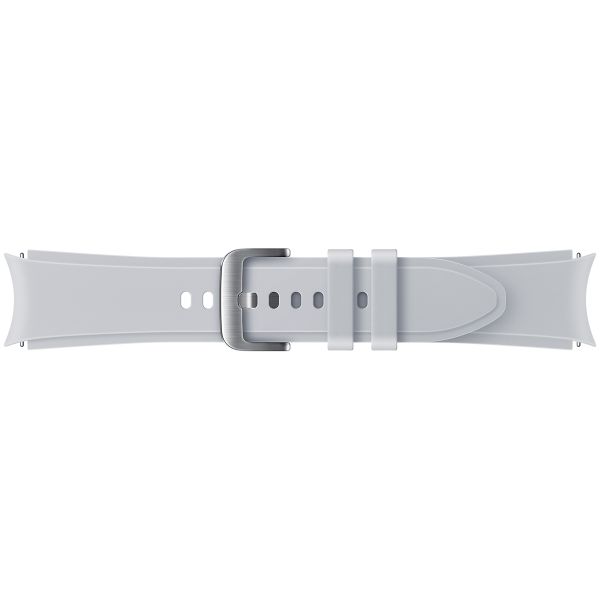 Samsung Original Ridge Sport Armband für die Samsung Galaxy Watch 4 / 5 / 6 / 7 - 20 mm - S/M - Silber