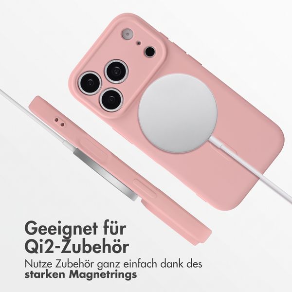 imoshion Color Back Cover mit MagSafe Apple iPhone 18 Pro Max / 17 Pro Max - Hellrosa