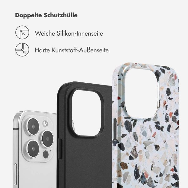 Selencia Vivid Back Cover Apple iPhone 14 Pro - Chic Terazzo