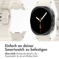 imoshion Wave Silikonarmband für das  Samsung Galaxy Watch 8 (40/44mm) / Classic (46mm) - Polarstern
