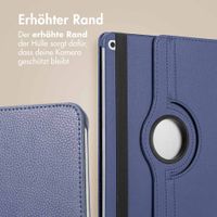 imoshion 360° drehbare Klapphülle Apple iPad 6 (2018) 9.7 Zoll / iPad 5 (2017) 9.7 Zoll - Dunkelblau