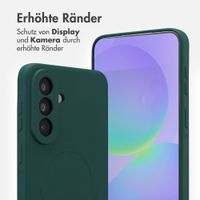 imoshion Color Back Cover mit MagSafe Samsung Galaxy A37 (5G) - Dunkelgrün