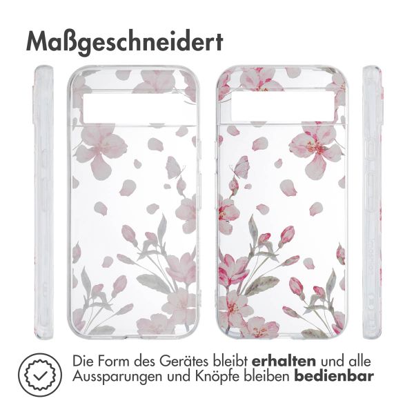 imoshion Design Hülle Google Pixel 8a - Blossom Watercolor