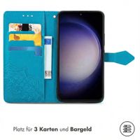 imoshion Mandala Klapphülle Samsung Galaxy S23 FE - Türkis