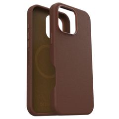 OtterBox Symmetry Cactus Leder Back Cover MagSafe Apple iPhone 16 Pro Max - Rich Adobe Brown