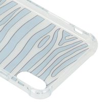 My Jewellery Design Soft Case Kordelhülle iPhone Xs / X - Zebra