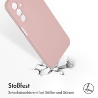 Accezz Liquid Silikoncase für das Samsung Galaxy A15 (5G/4G) - Rosa