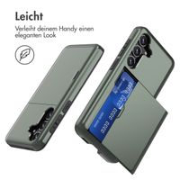 imoshion Backcover mit Kartenfach Samsung Galaxy S24 - Dunkelgrün