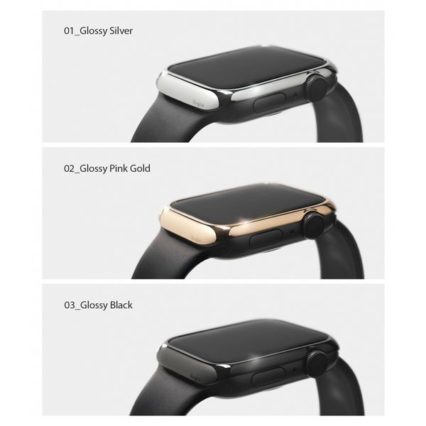 Ringke Bezel Styling für die Apple Watch Series 4 / 5 / 6 - 44 mm - Rose Gold