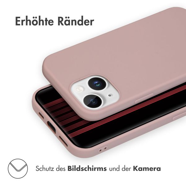 imoshion Color TPU Hülle für das iPhone 15 - Dusty Pink