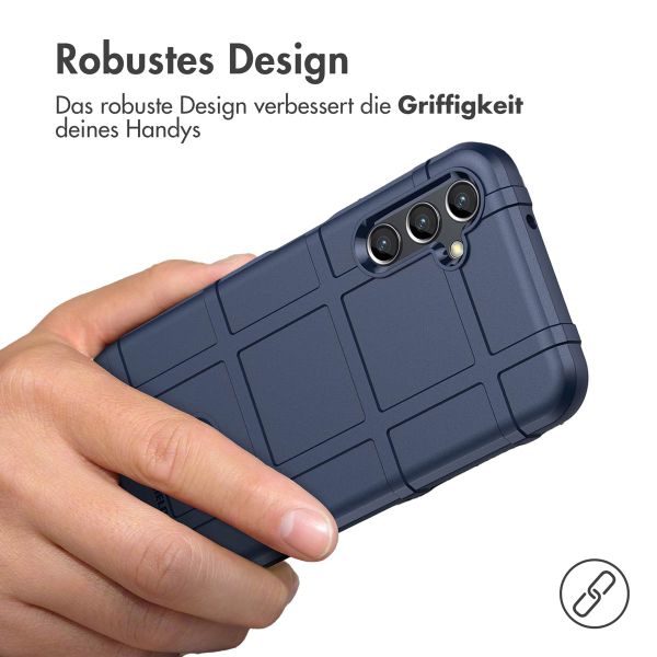 imoshion Rugged Shield Backcover für das Samsung Galaxy A14 (5G/4G) - Dunkelblau