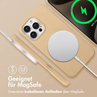imoshion Color Backcover mit abnehmbarem Handykette und MagSafe Apple iPhone 15 Pro Max - Nude