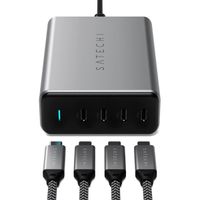 Satechi USB-C 4-Port 140 Watt GaN-Ladegerät | Tischladegerät - Space Grau