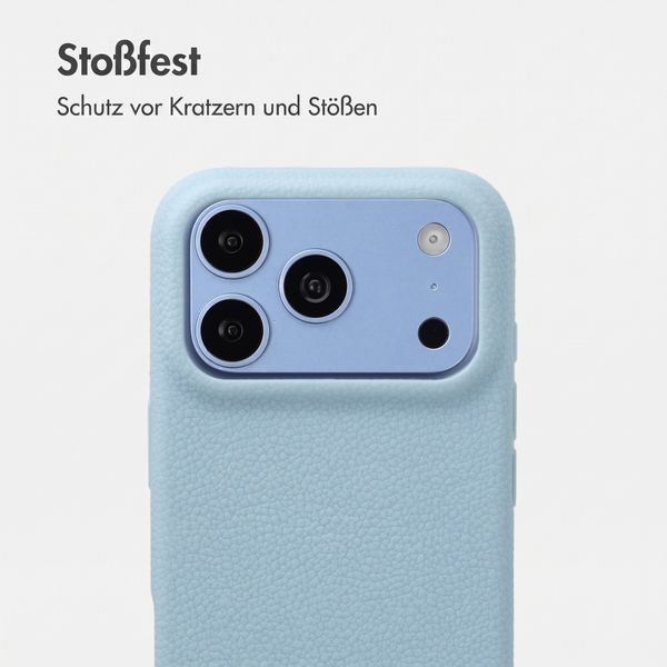 imoshion Texture Backcover Apple iPhone 18 Pro / 17 Pro - Hellblau