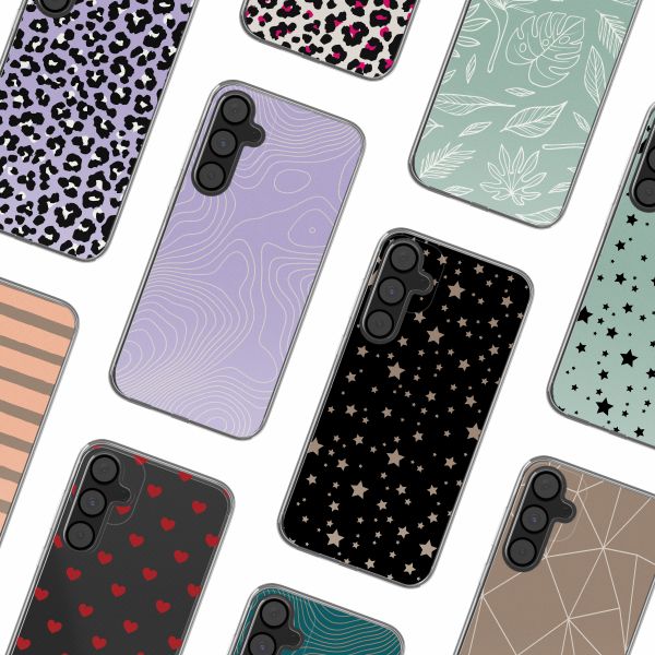 imoshion Design Hülle Samsung Galaxy A55 - topo_lilac