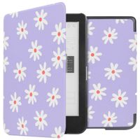 imoshion Design Slim Hard Case Klapphülle Kobo Clara HD - Flowers Distance