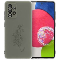 imoshion Design Hülle Samsung Galaxy A52(s) (5G/4G) - Floral Green