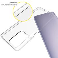 Accezz TPU Clear Cover für das Xiaomi 11T (Pro) - Transparent