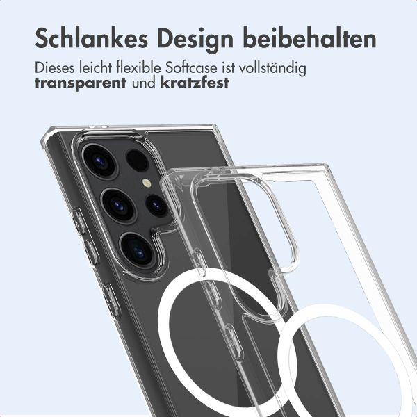 imoshion Protective Back Cover mit MagSafe Samsung Galaxy S24 Ultra - Transparent