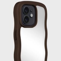 Holdit Wavy Case für das Apple iPhone 12 / 12 Pro - Chocolate / Mirror