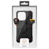 UAG Monarch Backcover für das Apple iPhone 14 Pro - Kevlar Black