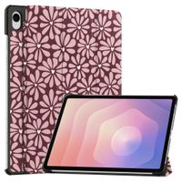 imoshion Design Trifold Klaphülle Samsung Galaxy Tab S11 - Bloom Love Blush