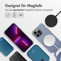 imoshion Color Backcover mit abnehmbarem Handykette und MagSafe Apple iPhone 13 Pro - Ash Blue
