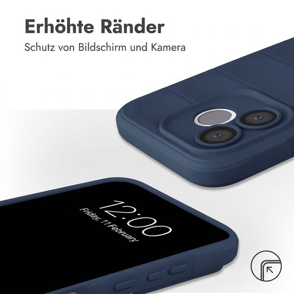 imoshion EasyGrip Backcover Honor 600 Lite - Dunkelblau