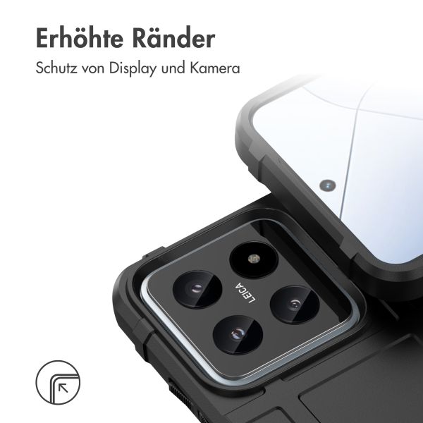 imoshion Rugged Shield Backcover für das Xiaomi 14 - Schwarz