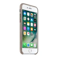 Apple Leder-Case Beige für das Apple iPhone SE (2022 / 2020) / 8 / 7