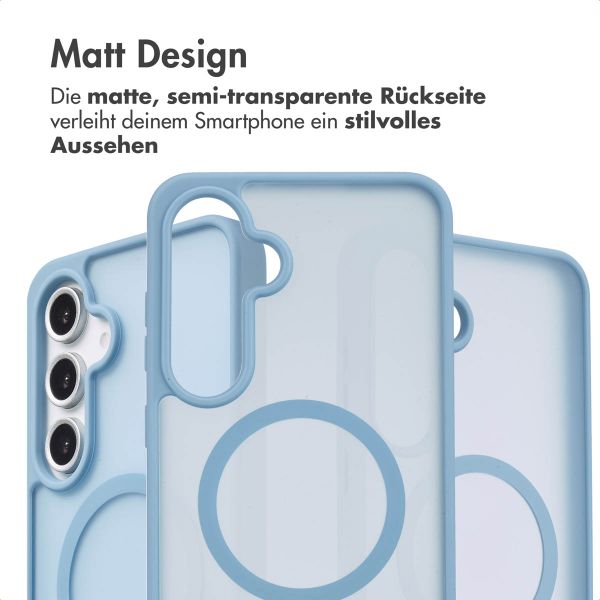 imoshion Color Guard Back Cover mit MagSafe für das Samsung Galaxy S24 FE - Hellblau