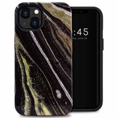 Selencia Vivid Back Cover für das iPhone 13 - Chic Marble