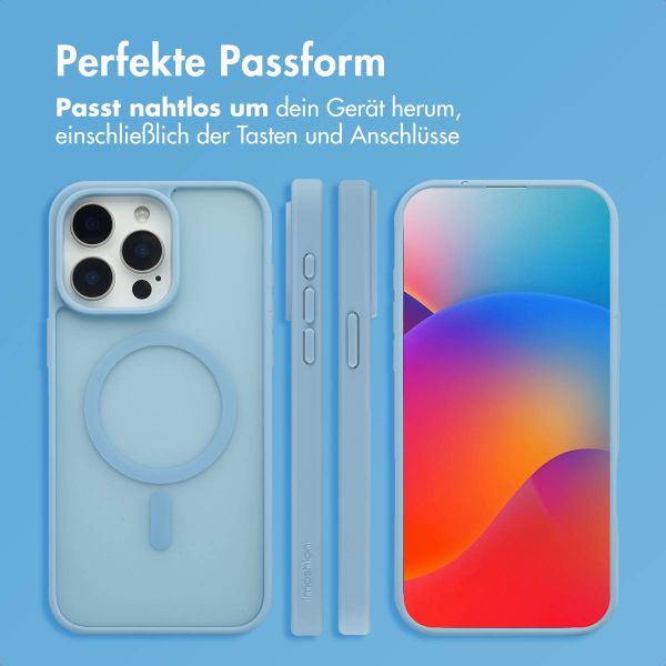 imoshion Color Guard Back Cover mit MagSafe für das iPhone 15 Pro Max - Hellblau