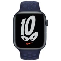 Apple Nike Sport Band für Apple Watch Series 1 bis 9 / SE (38/40/41 mm) | Series 10 (42 mm) - Midnight Navy/Mystic Navy