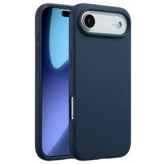 Accezz Liquid Silikoncase mit MagSafe Apple iPhone Air - Dunkelblau