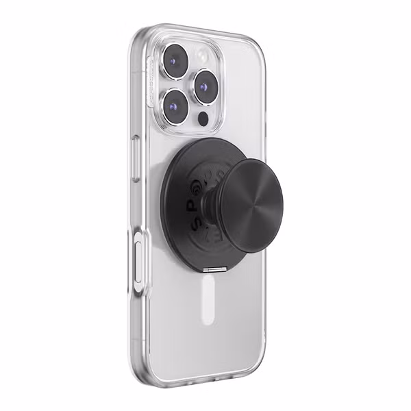 PopSockets PopGrip MagSafe Kick-Out & Stand - Radial Black