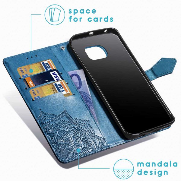 imoshion Mandala Klapphülle Samsung Galaxy S7 - Türkis