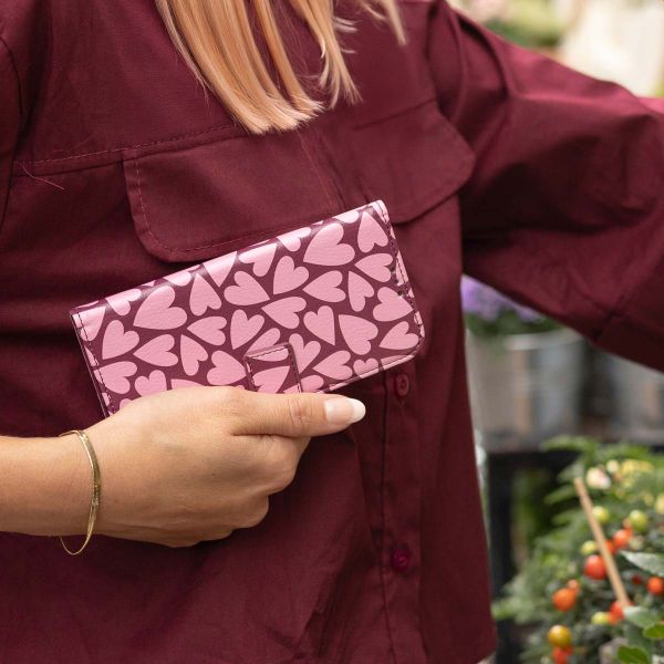 imoshion Design Klapphülle Apple iPhone SE (2022 / 2020) / 8 / 7 / 6(s) - Hearty Blush