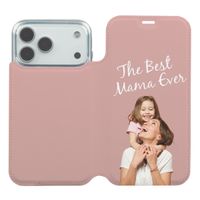 Gestalte deine eigene Compact Gel Klapphülle Apple iPhone 17 Pro Max - Weiß