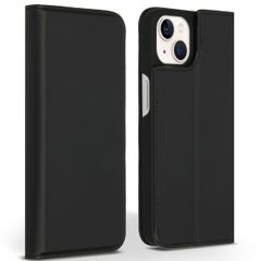 Accezz Premium Leather Slim Klapphülle für das iPhone 13 - Schwarz