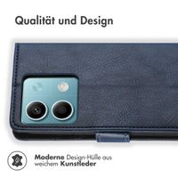 imoshion Luxuriöse Klapphülle Xiaomi Redmi Note 13 (5G) - Dunkelblau