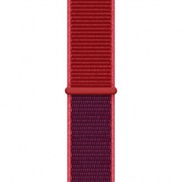 Apple Sport Loop Armband für Apple Watch Series 1 bis 10 / SE / Ultra (2) (44/45/46/49 mm) - Product Red