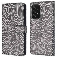 imoshion ﻿Design Klapphülle für das Samsung Galaxy A52(s) (5G/4G) - Black And White