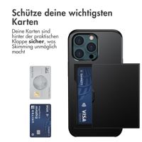 imoshion Backcover mit Kartenfach Apple iPhone 13 Pro - Schwarz